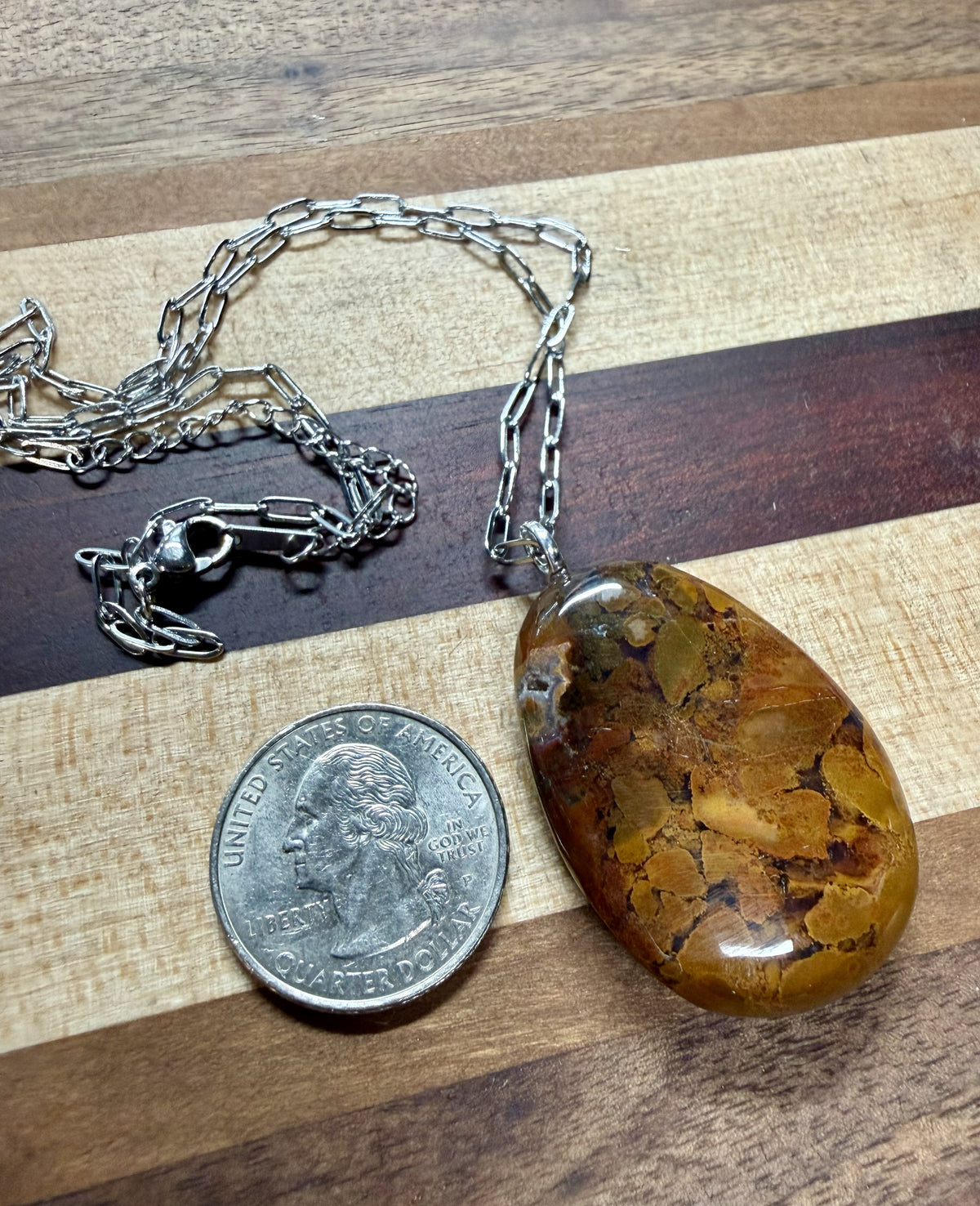 Jasper Pendant