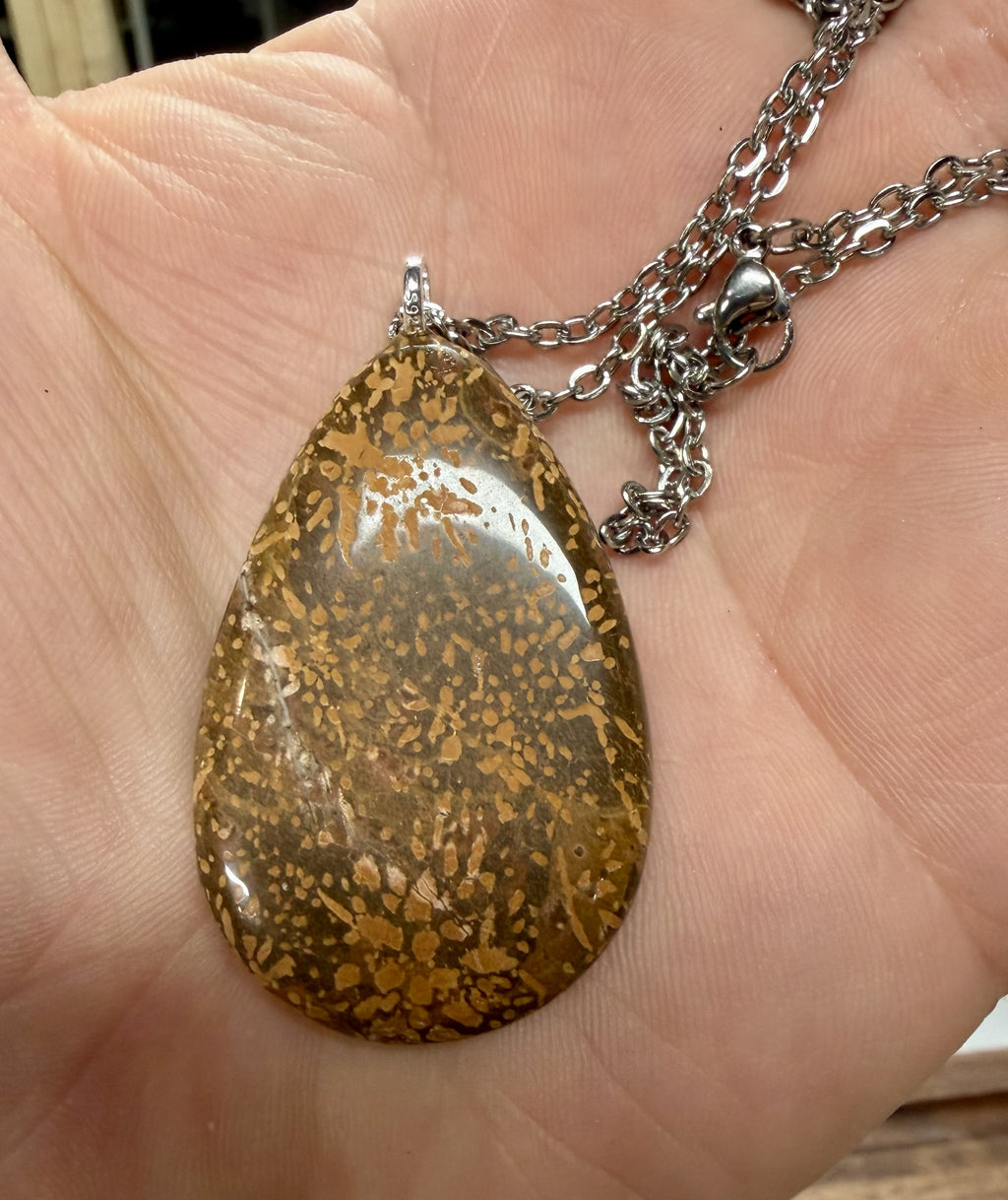 Star Rhyolite Pendant