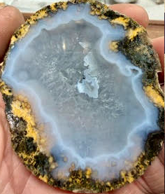 Polished Agate Heel