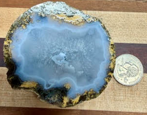 Polished Agate Heel